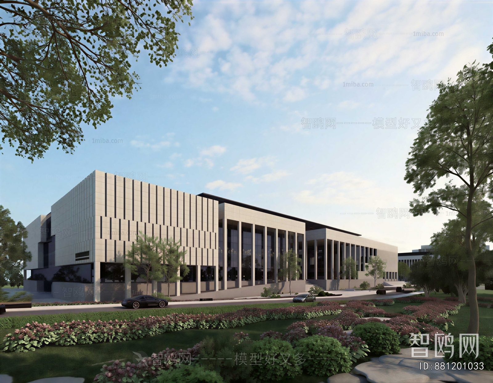 Modern Appearance Of Commercial Building