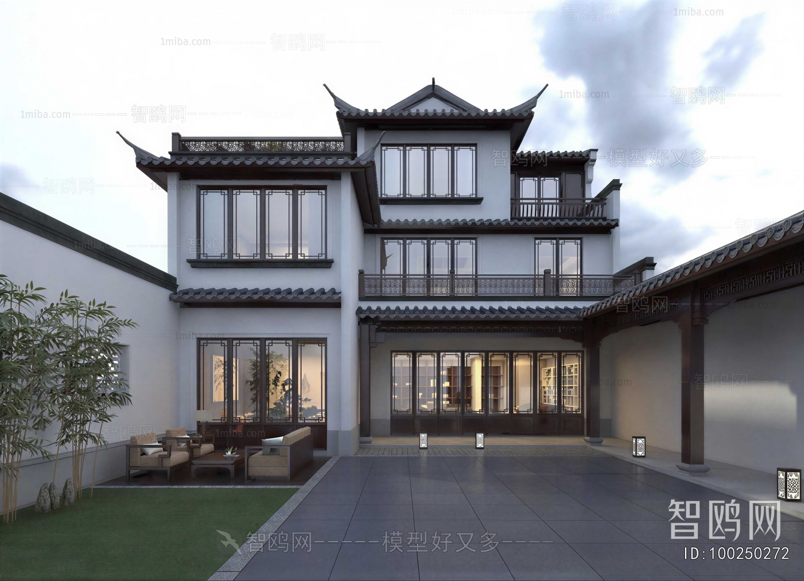 Chinese Style Courtyard/landscape
