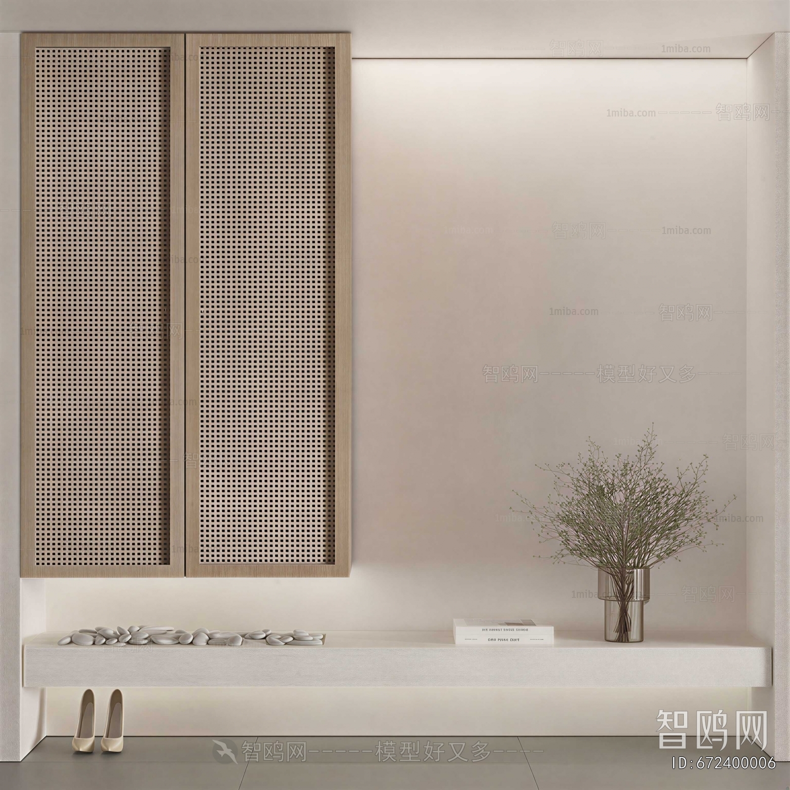 Modern Entrance Cabinet