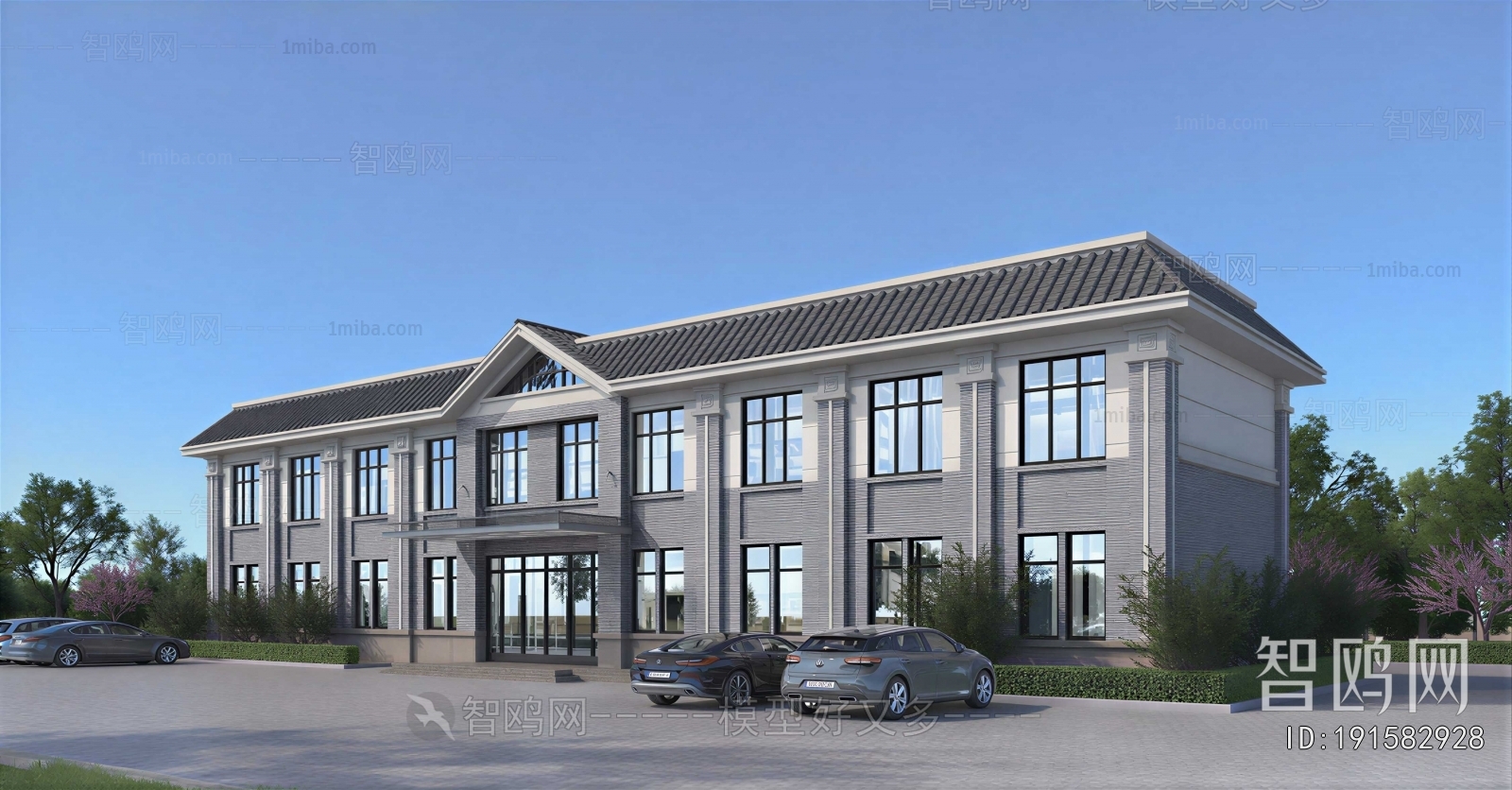 Modern Appearance Of Commercial Building