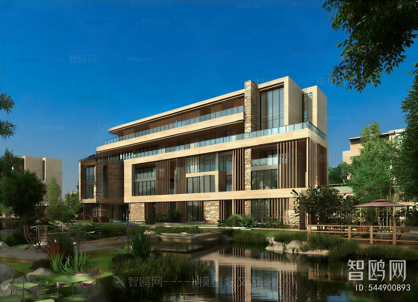 Modern School Building