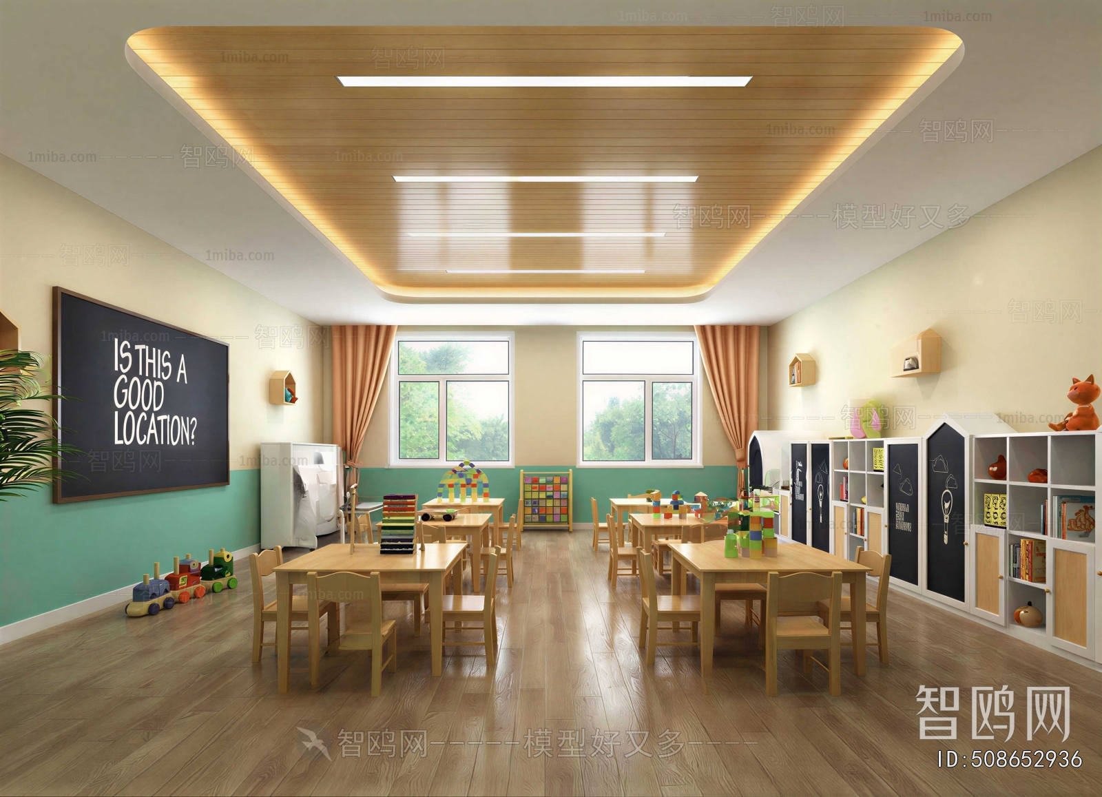 Modern Kindergarten Classrooms