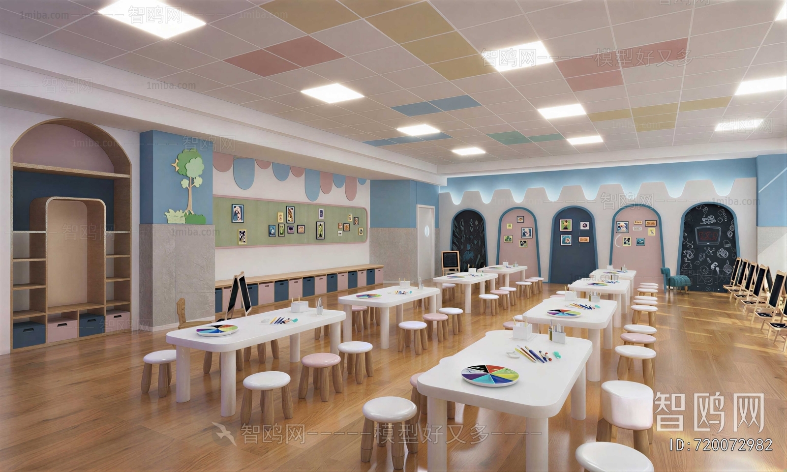 Modern Children's Playroom