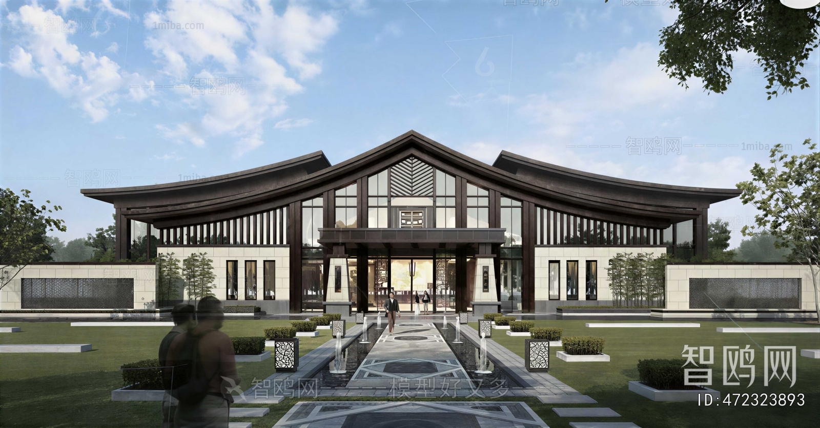 New Chinese Style Residential Building