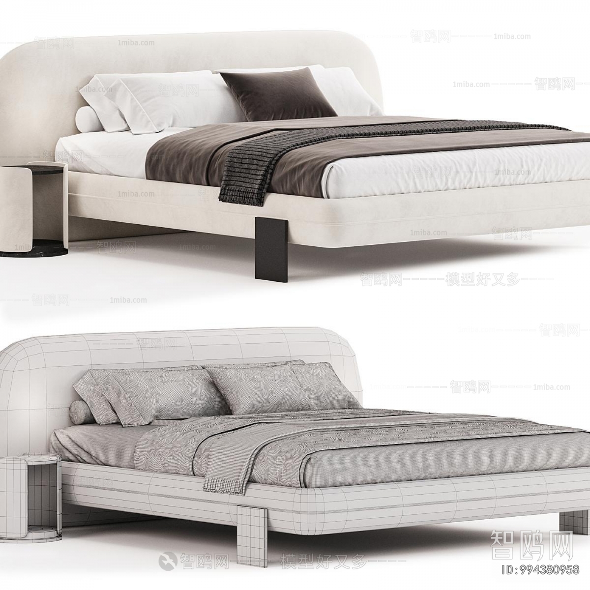 Modern Double Bed