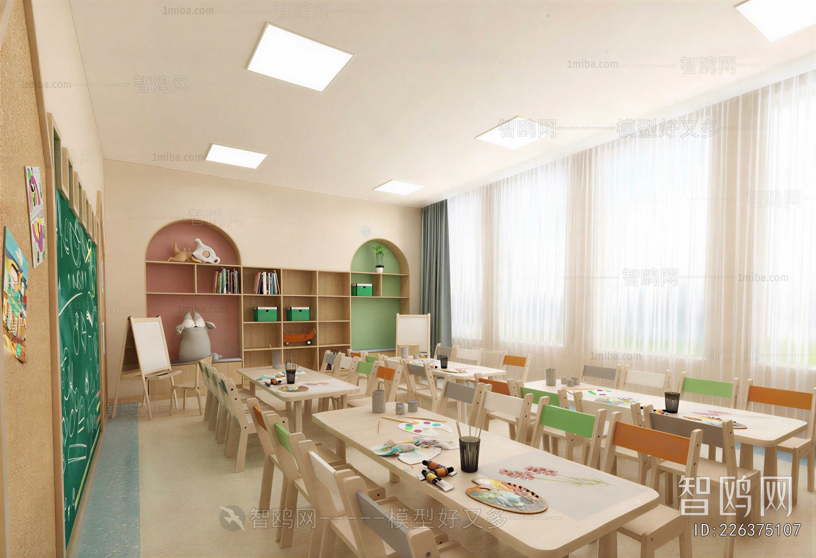 Modern Kindergarten Classrooms