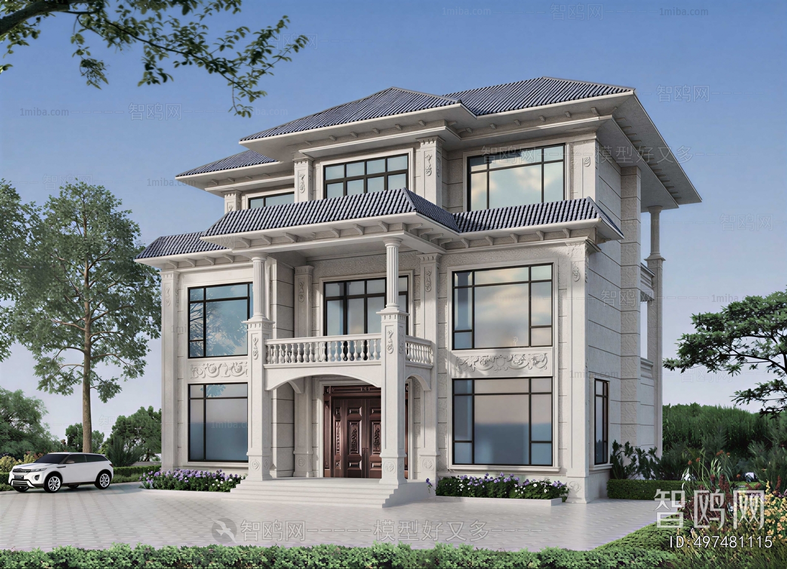 Simple European Style Detached Villa