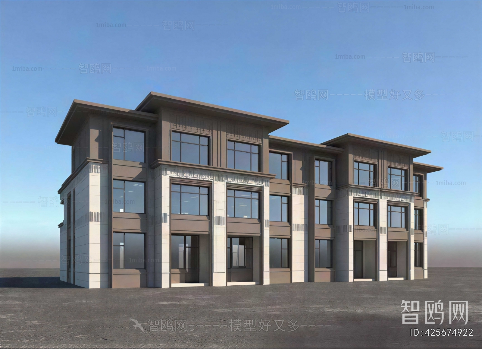 New Chinese Style Townhouse