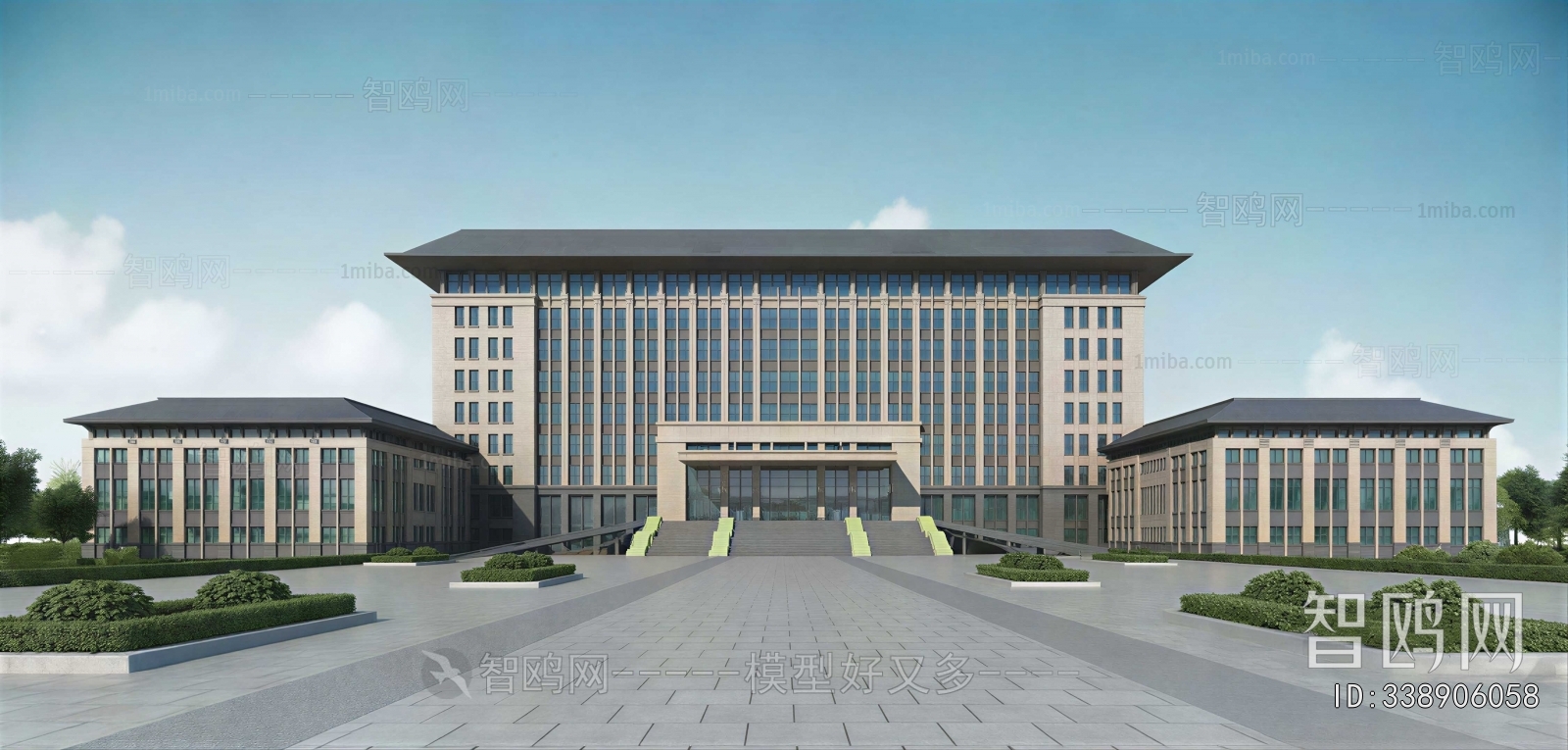 Modern Appearance Of Commercial Building