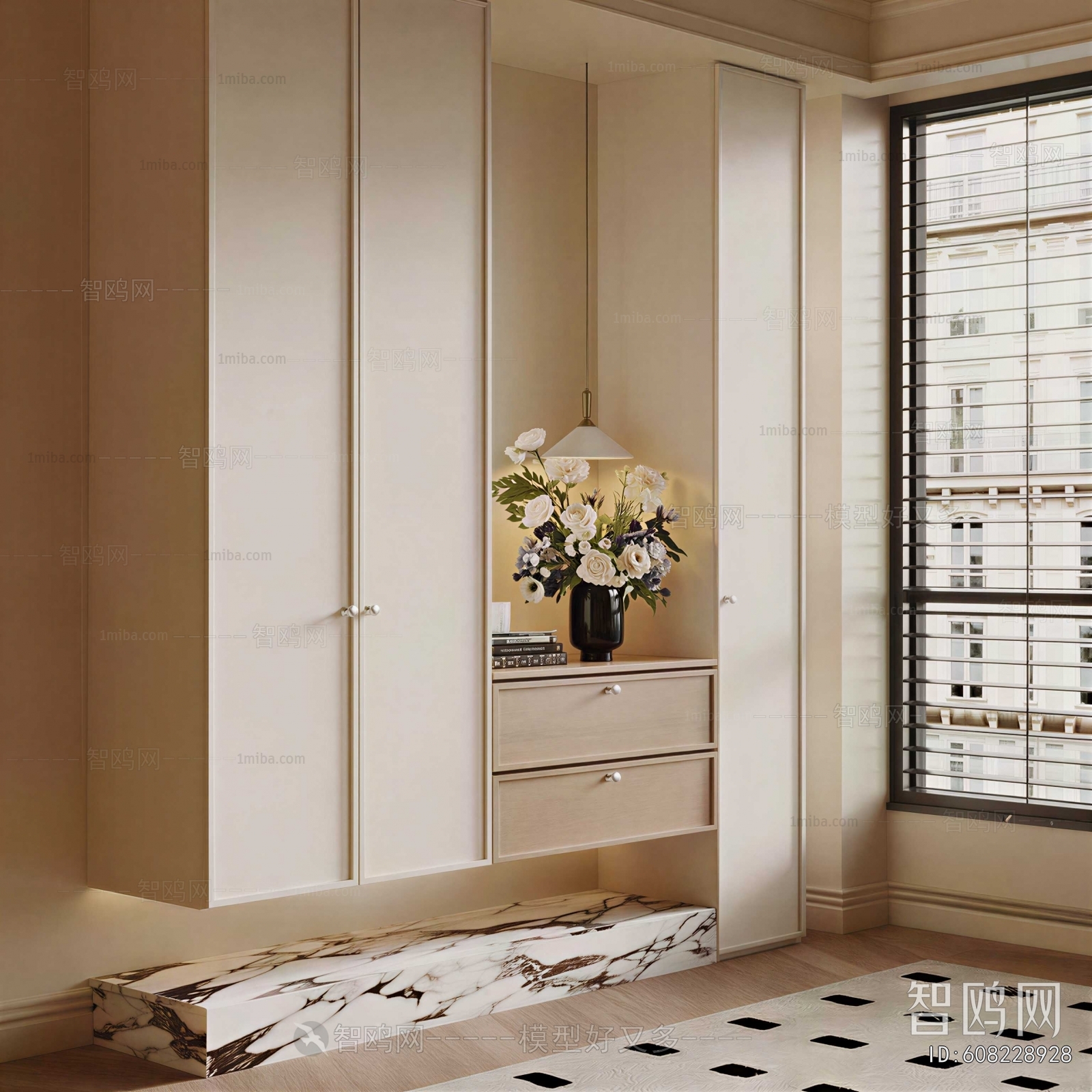 Modern Shoe Cabinet