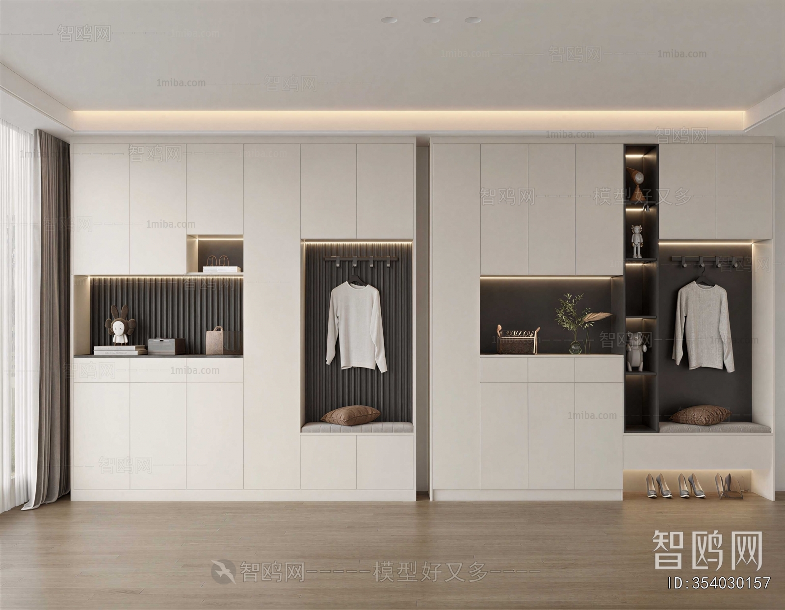 Modern Shoe Cabinet