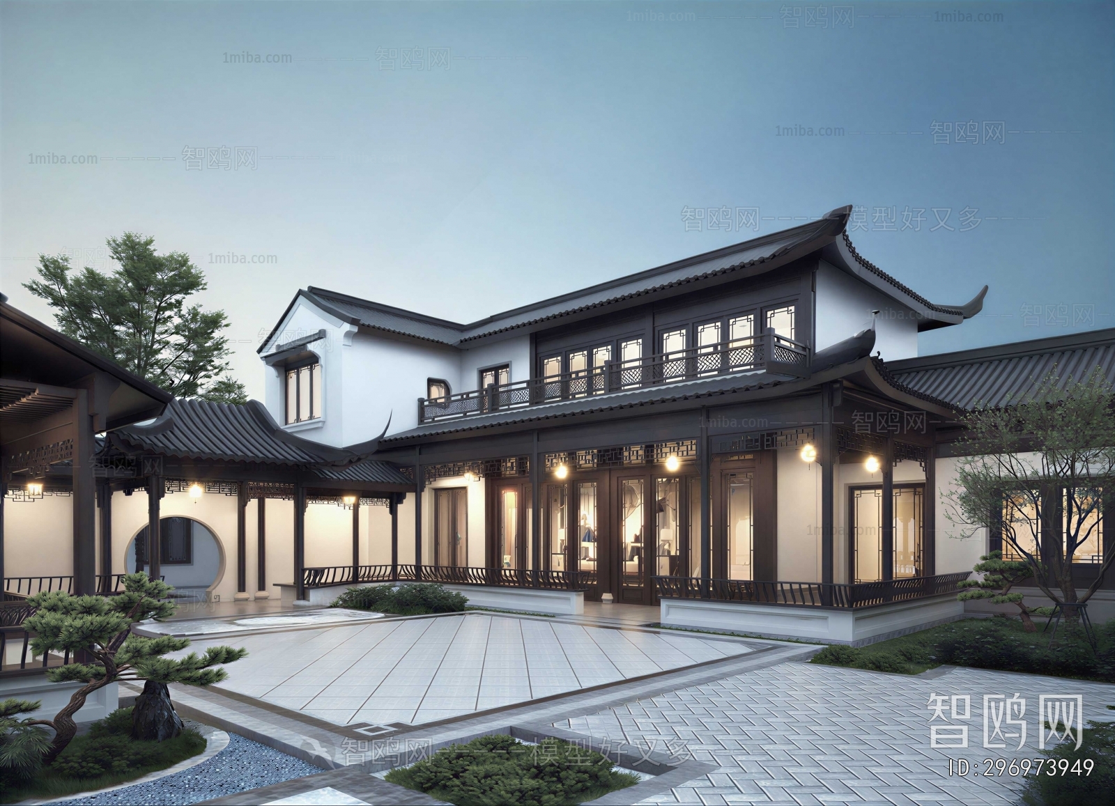 New Chinese Style Residential Building