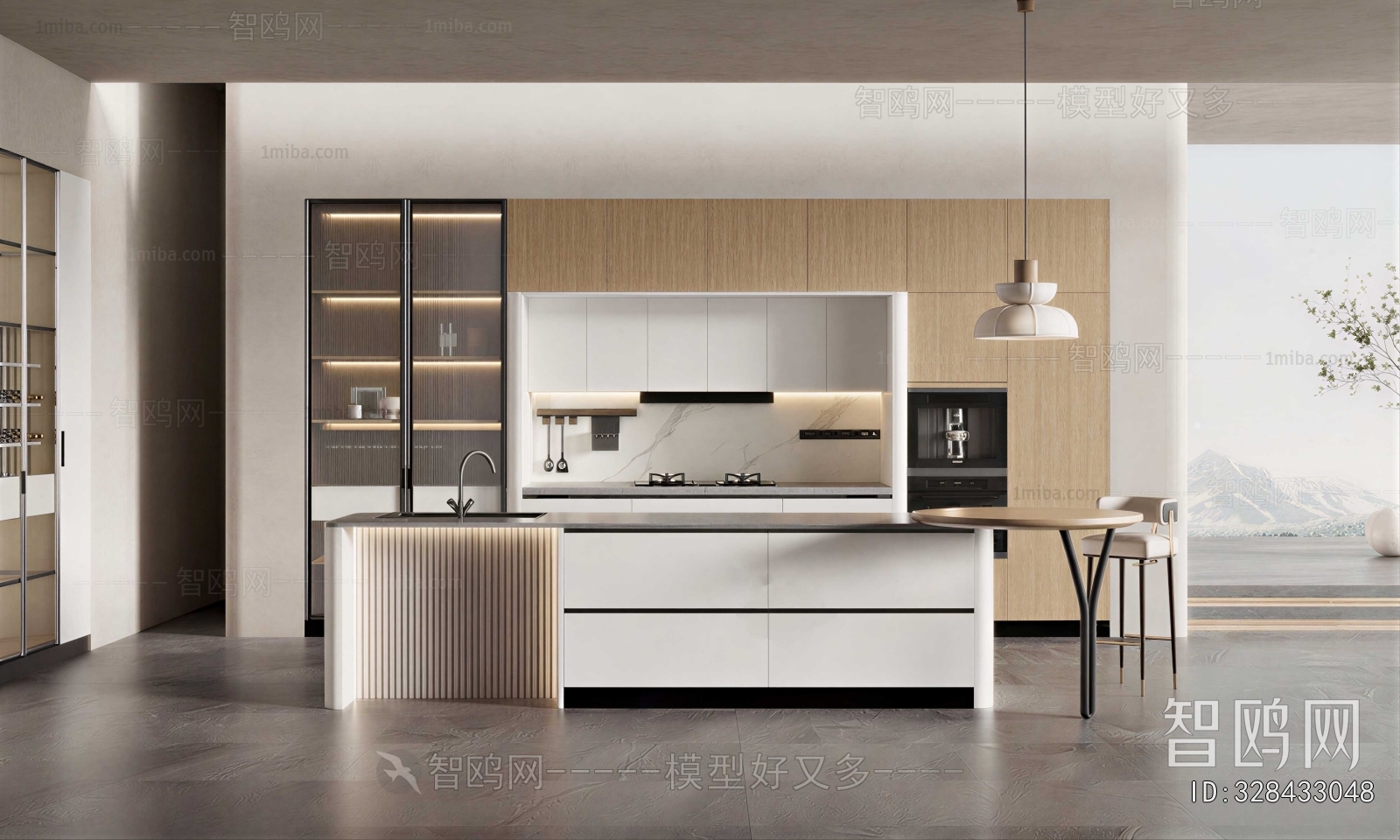 Modern Open Kitchen