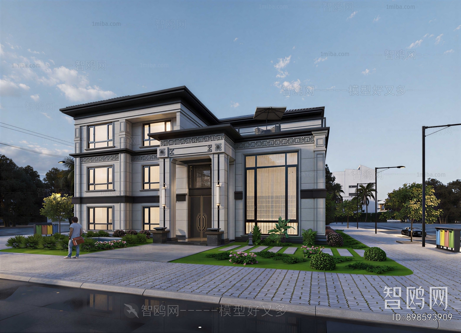 New Chinese Style Residential Building