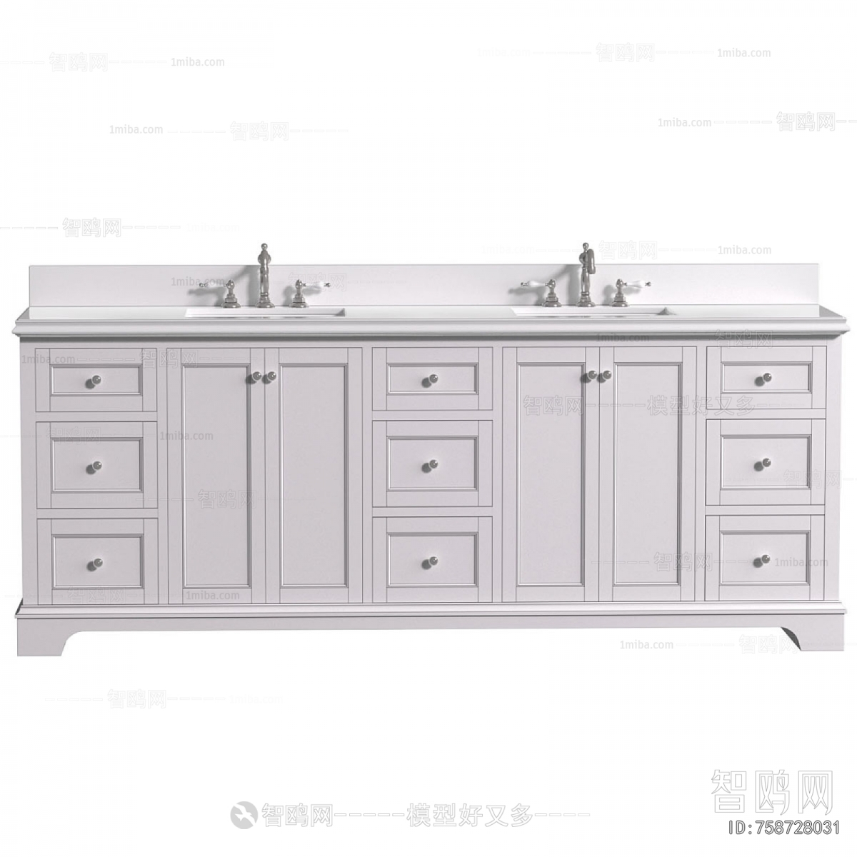 European Style Bathroom Cabinet