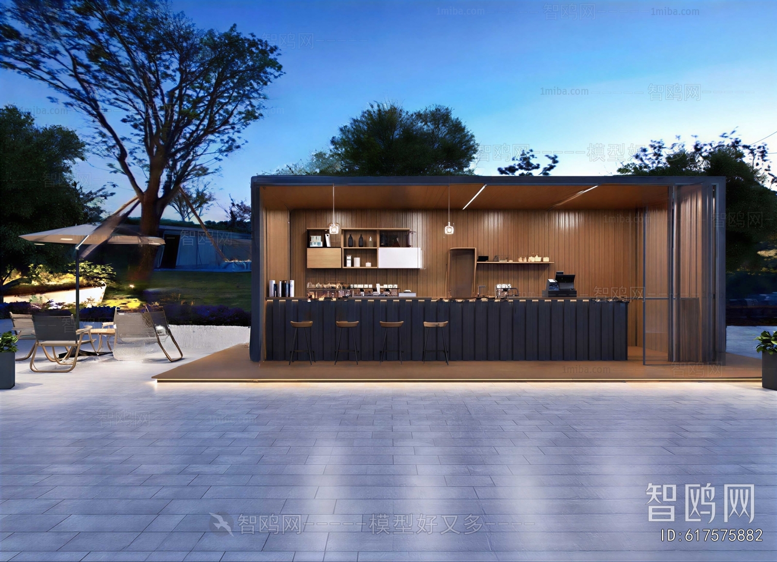 Modern Appearance Of Commercial Building