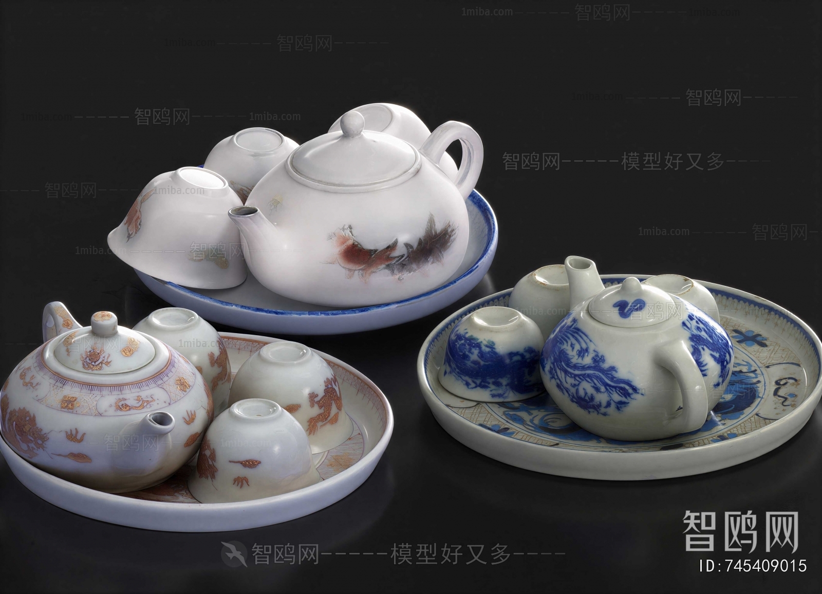 New Chinese Style Tea Set
