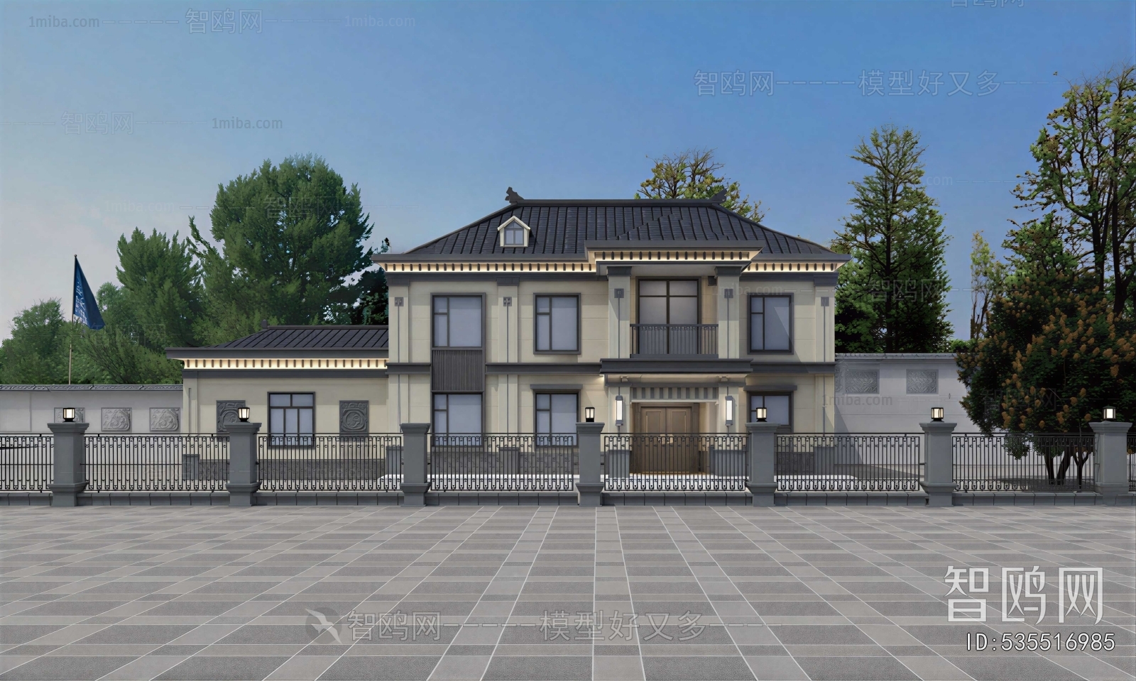 New Chinese Style Residential Building