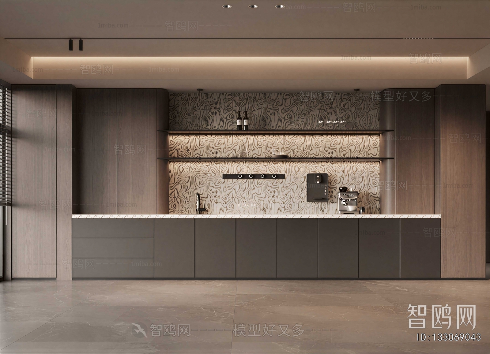 Modern The Kitchen