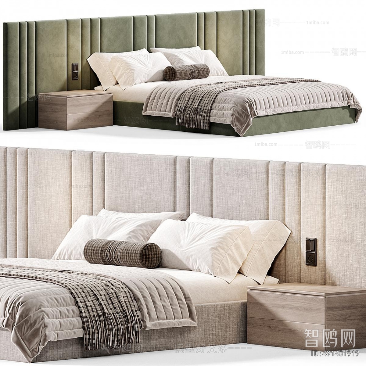 Modern Double Bed