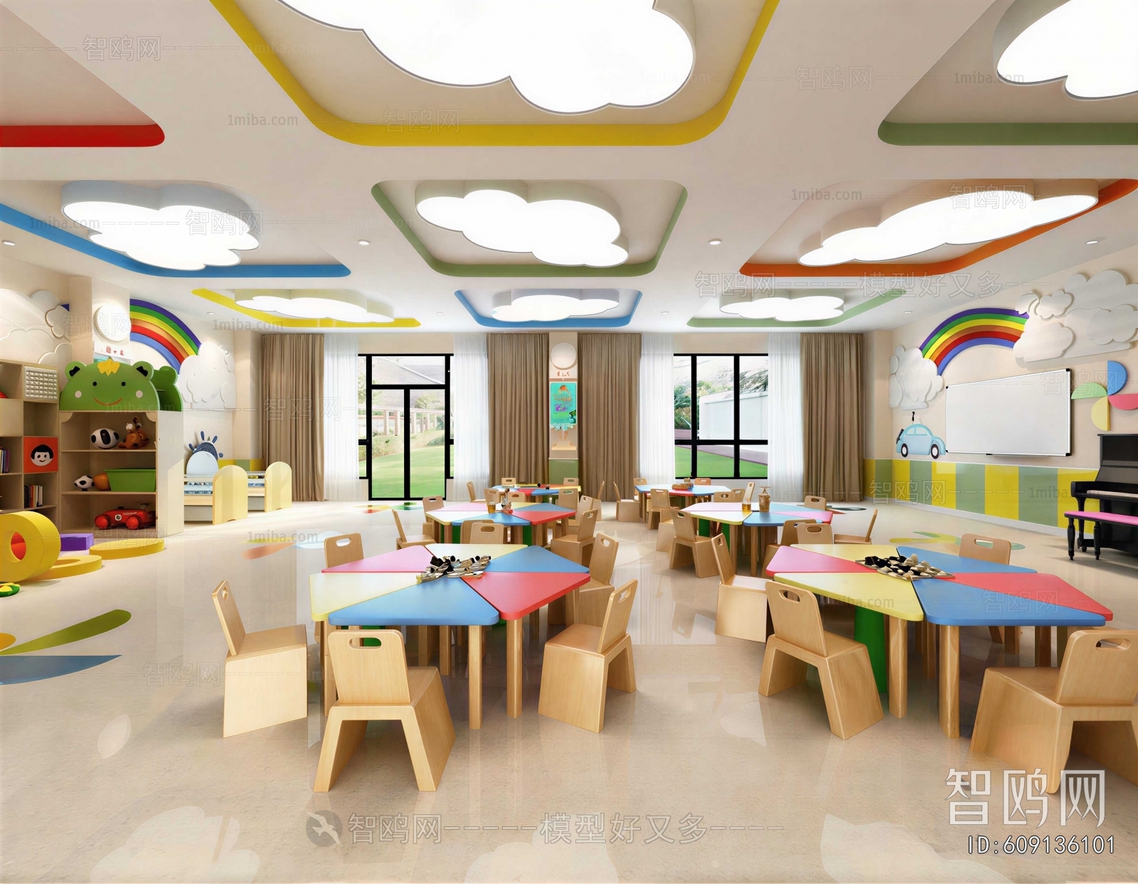 Modern Kindergarten Classrooms