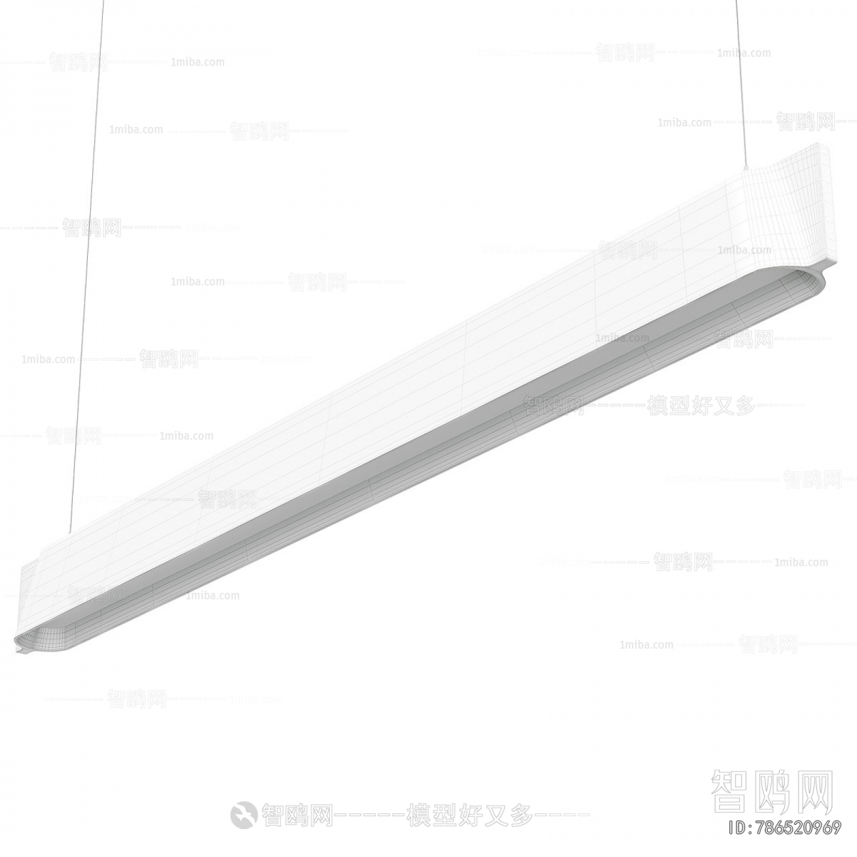 Modern Long Chandelier