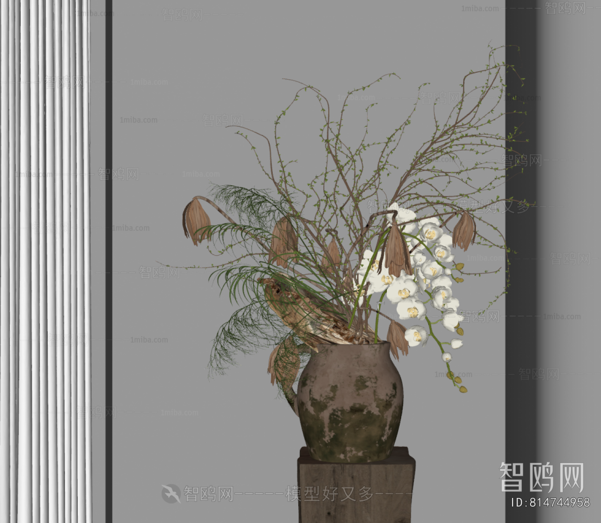 New Chinese Style Flower Arrangement