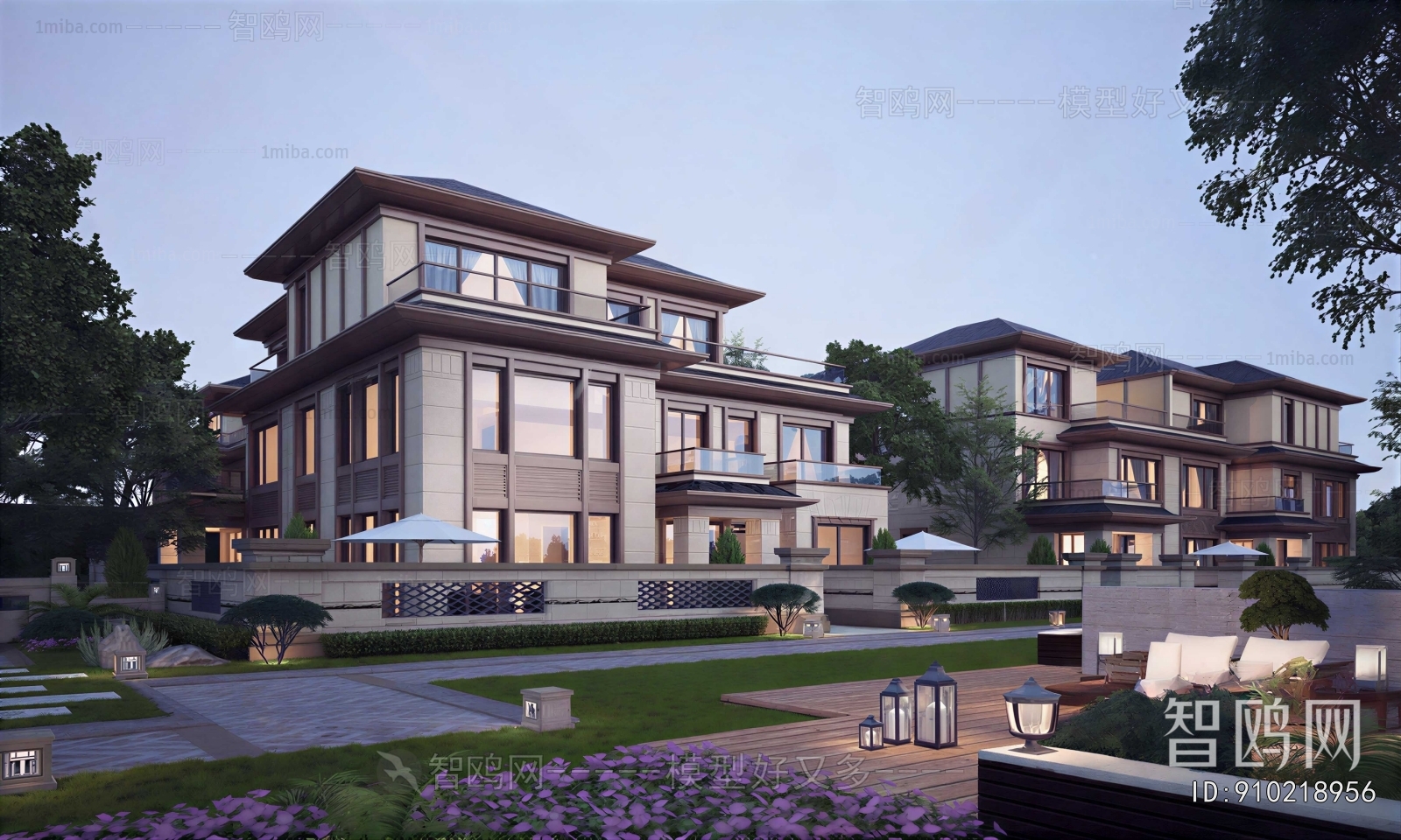 Modern Double Townhouse