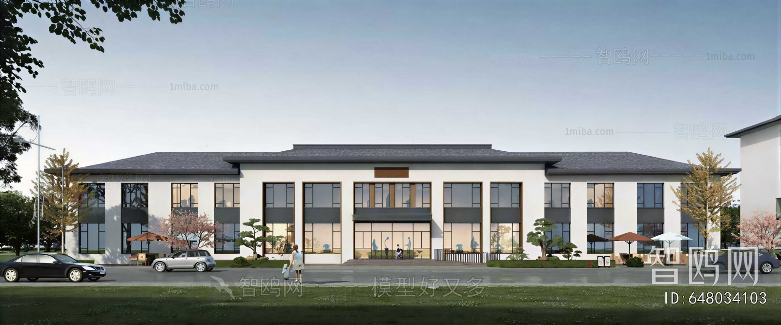 New Chinese Style Public Building