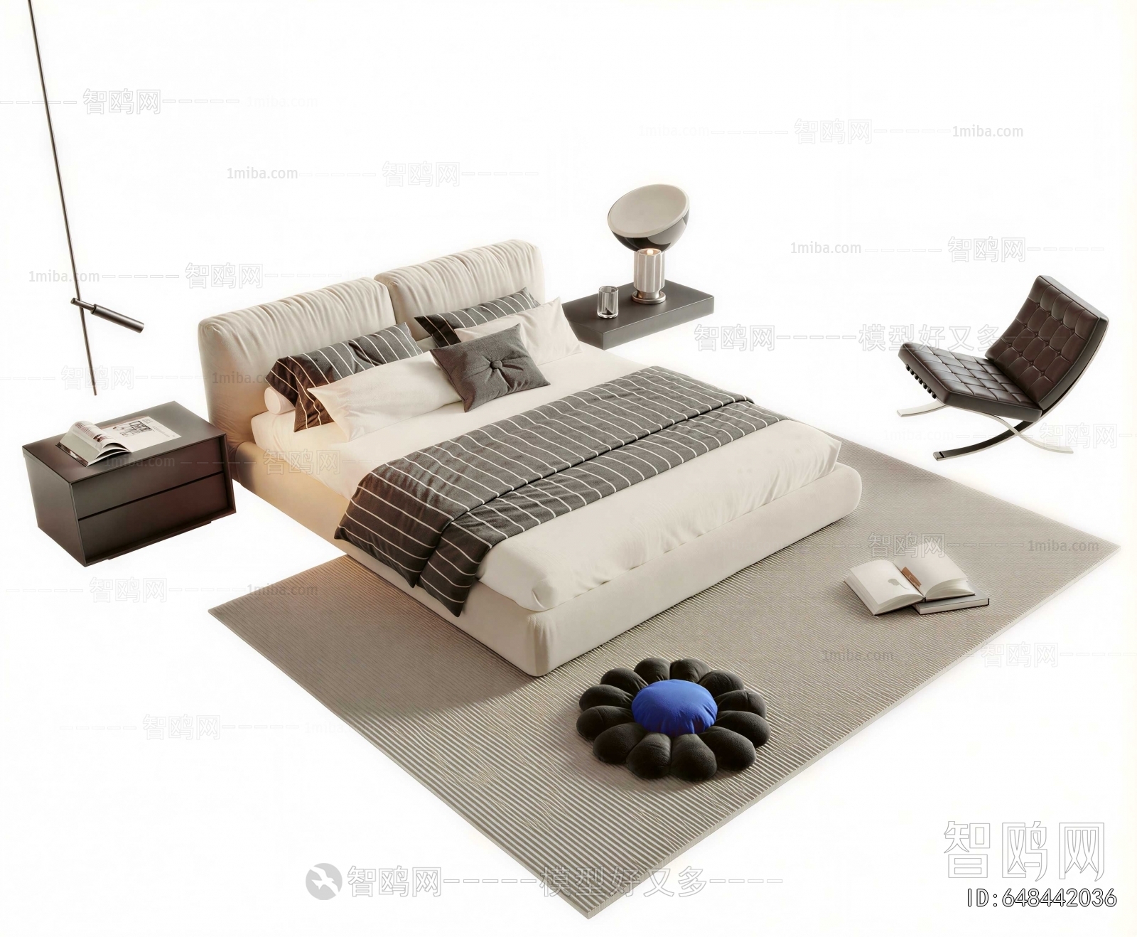 Modern Double Bed
