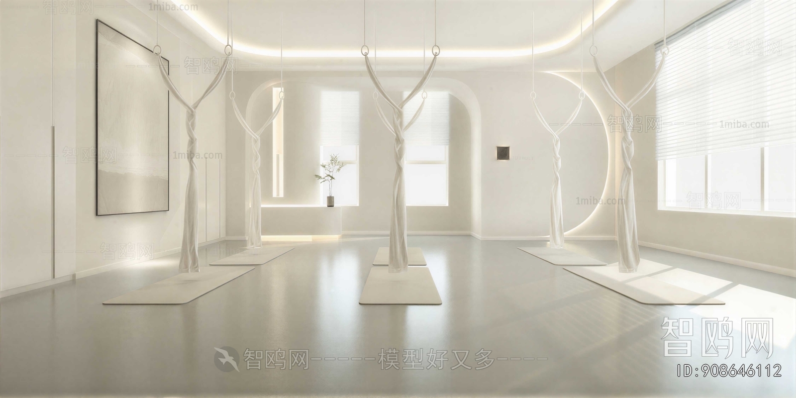 Modern Yoga Room
