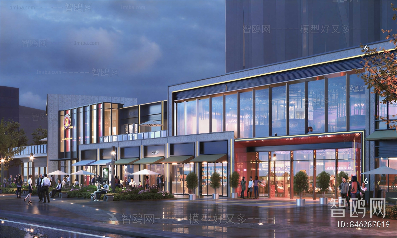 Modern Commercial Street