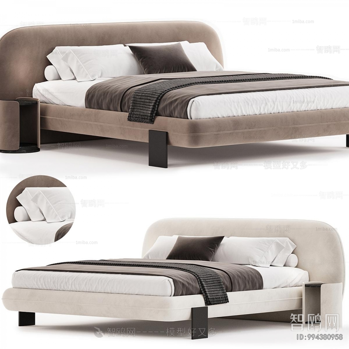 Modern Double Bed