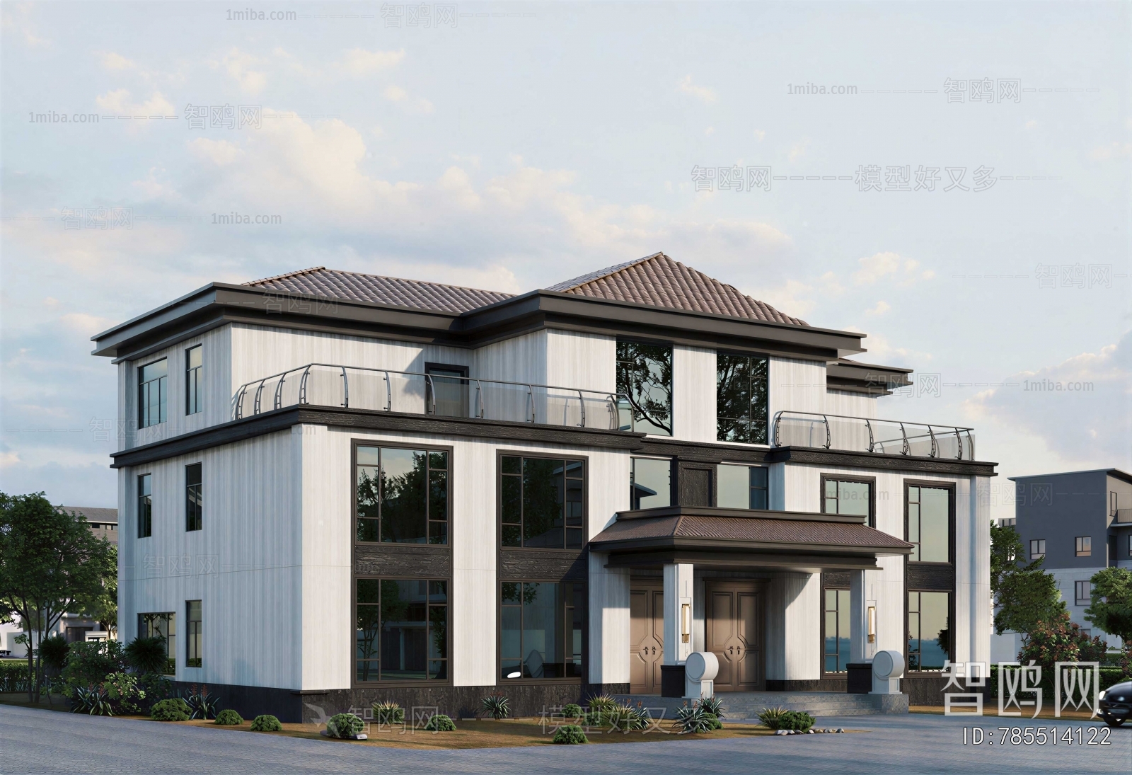 New Chinese Style Detached Villa