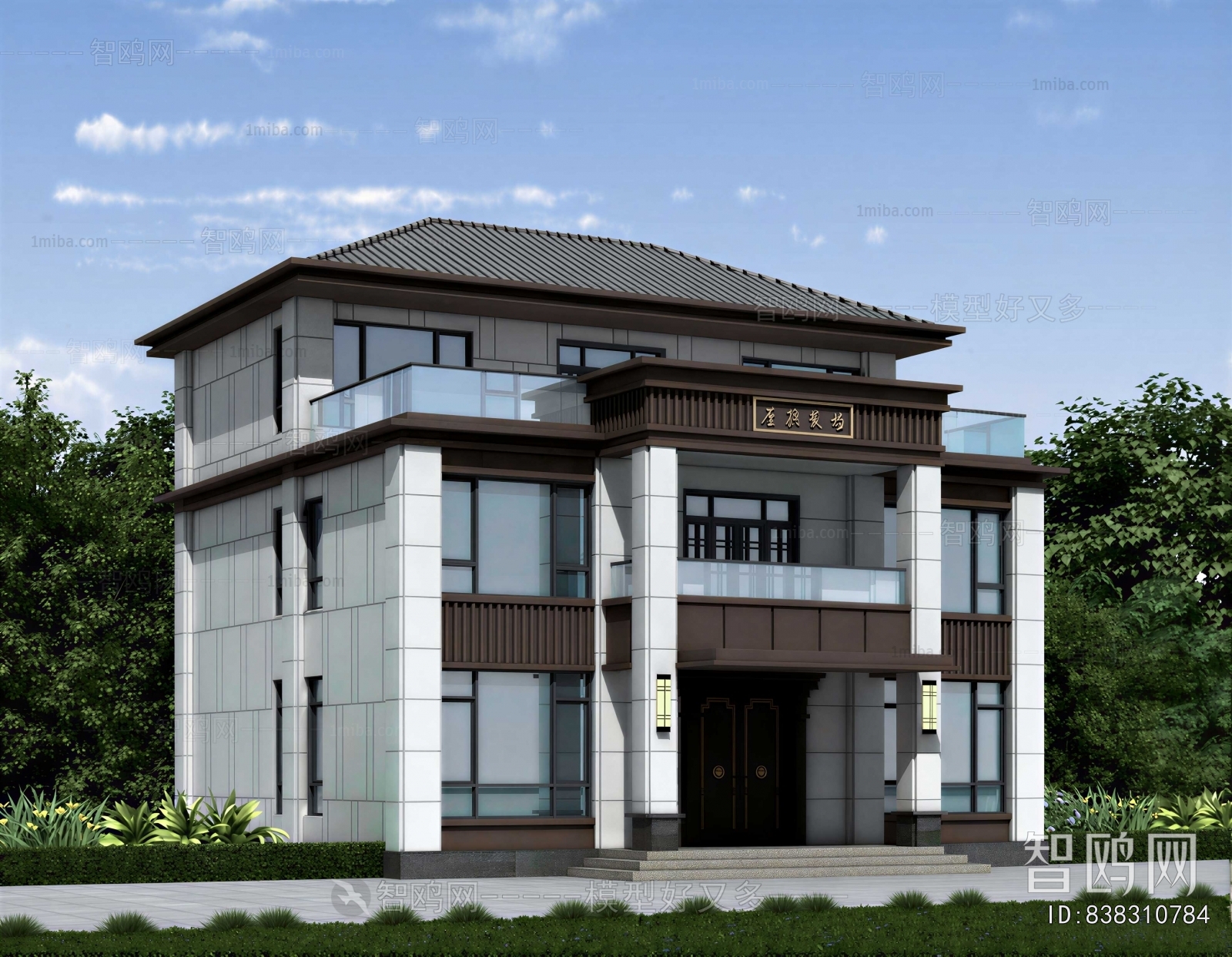 New Chinese Style Detached Villa