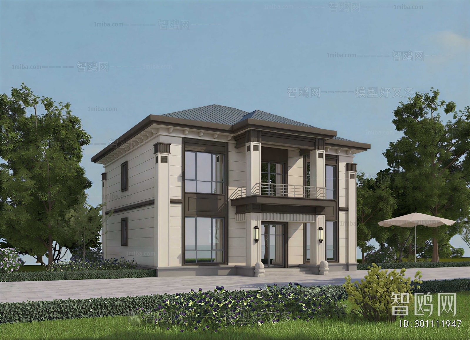 New Chinese Style Detached Villa