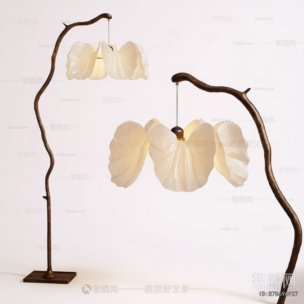 New Chinese Style Floor Lamp