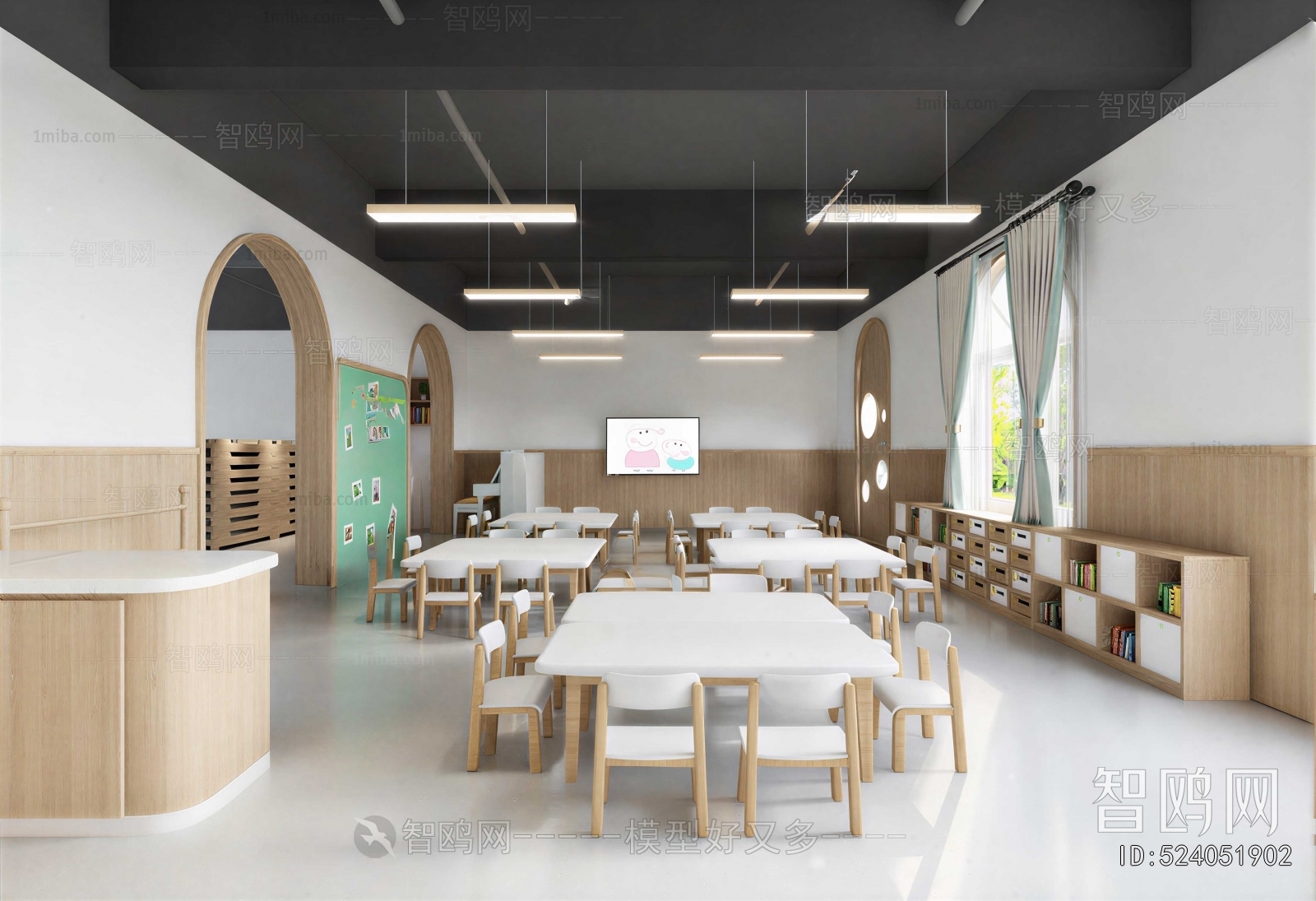 Modern Kindergarten Classrooms