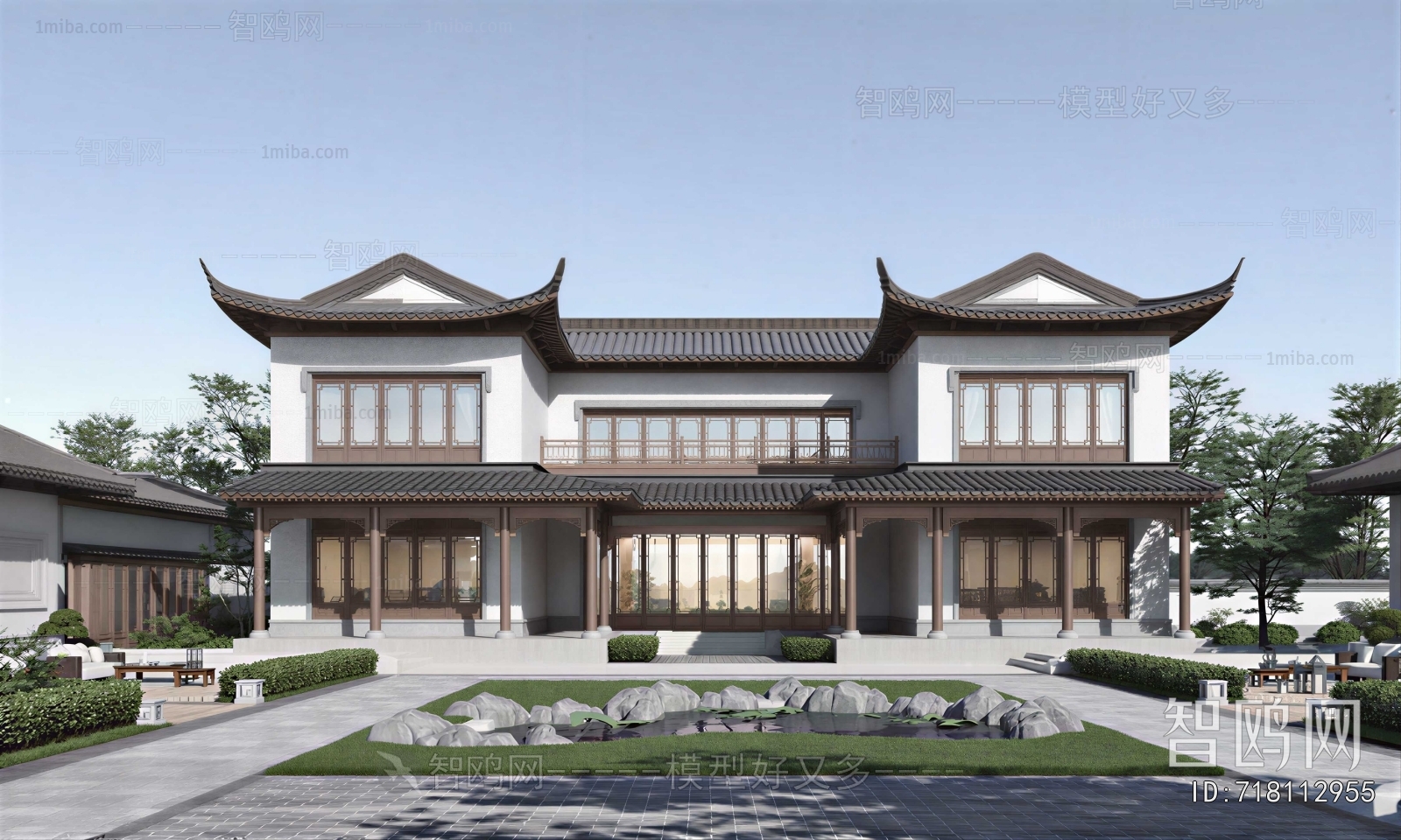 Chinese Style Courtyard/landscape