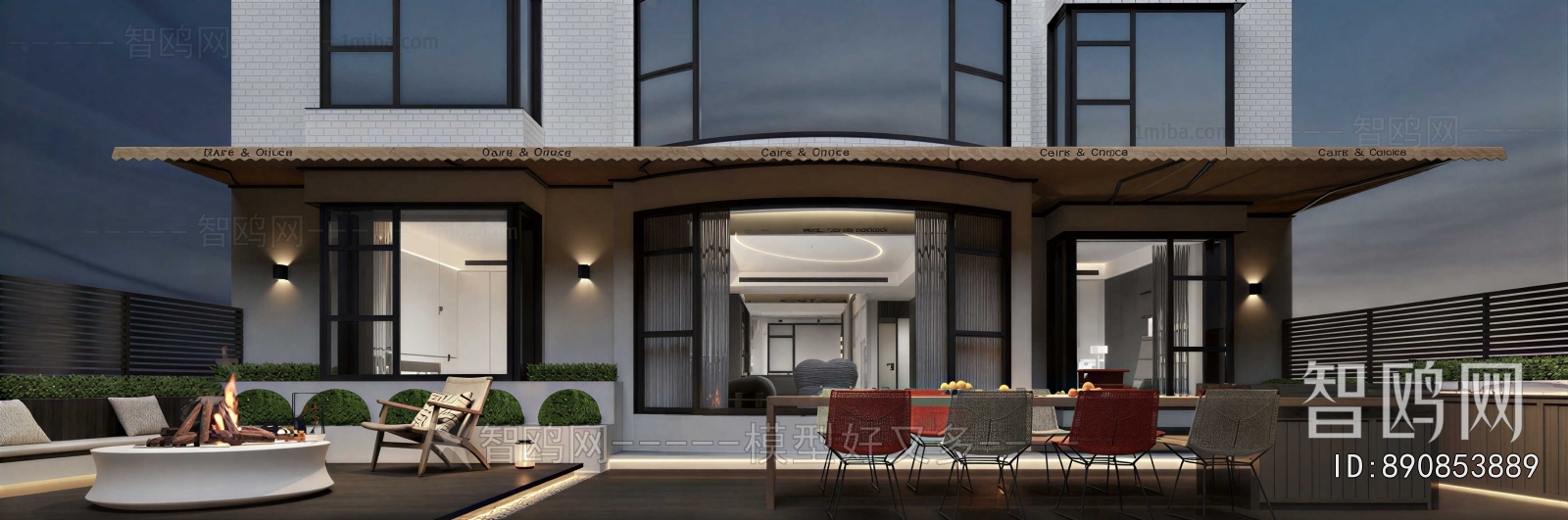 Modern Courtyard/landscape