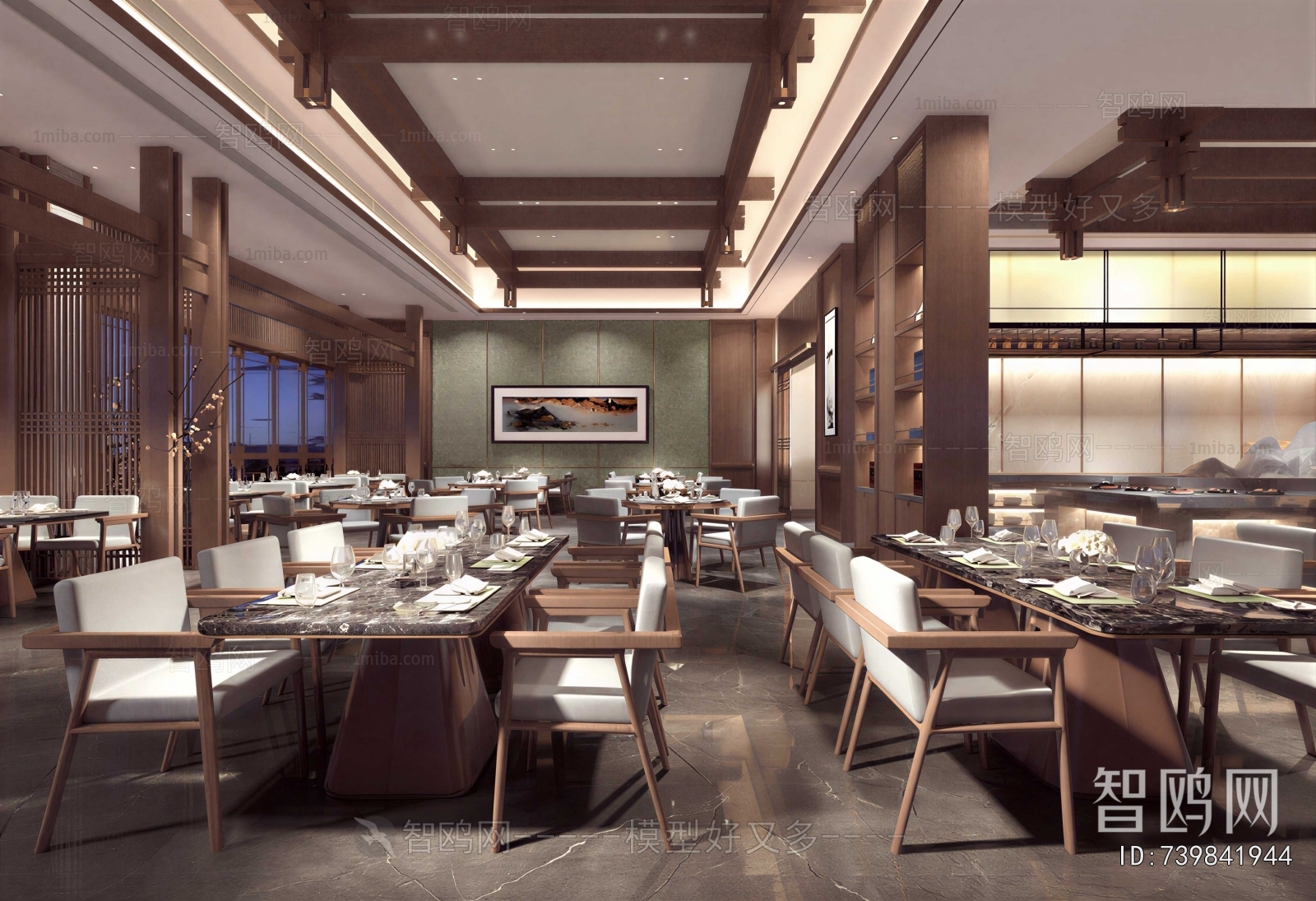 New Chinese Style Cafeteria