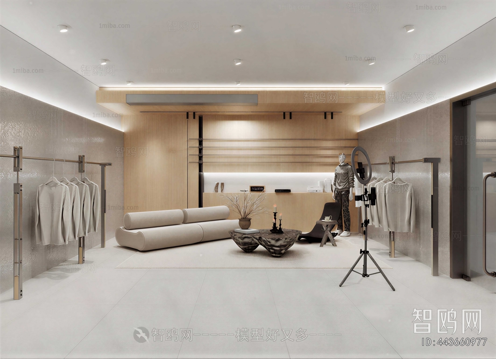 Modern Clothing Store