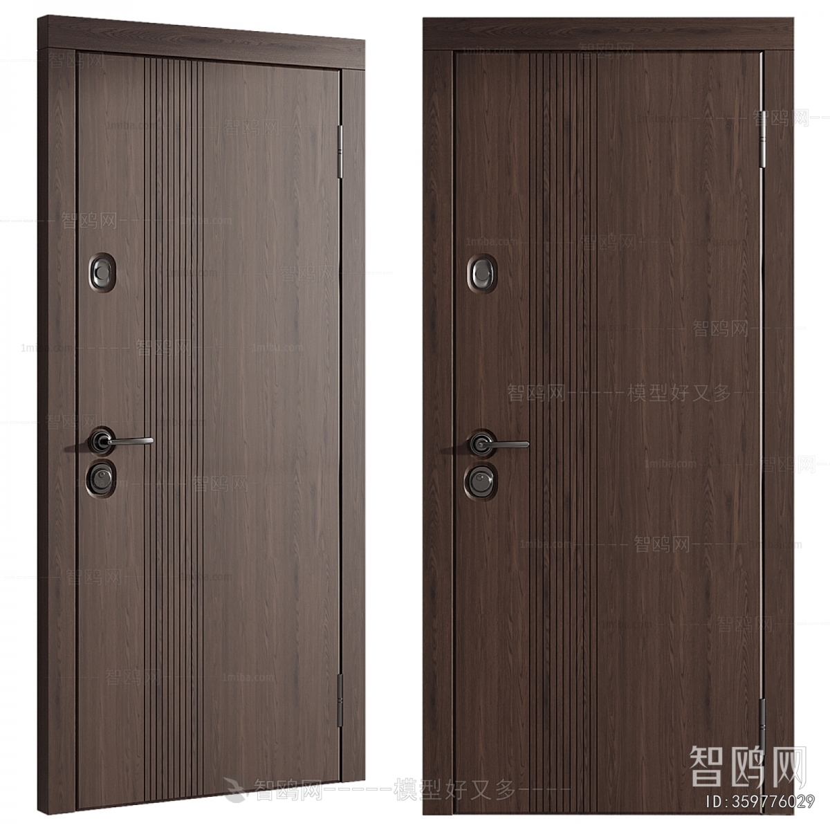 Modern Single Door