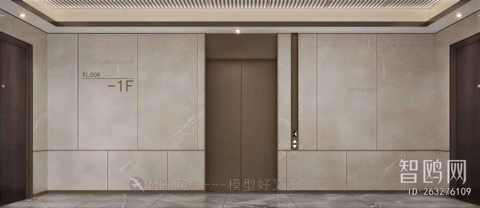 Modern Elevator Hall
