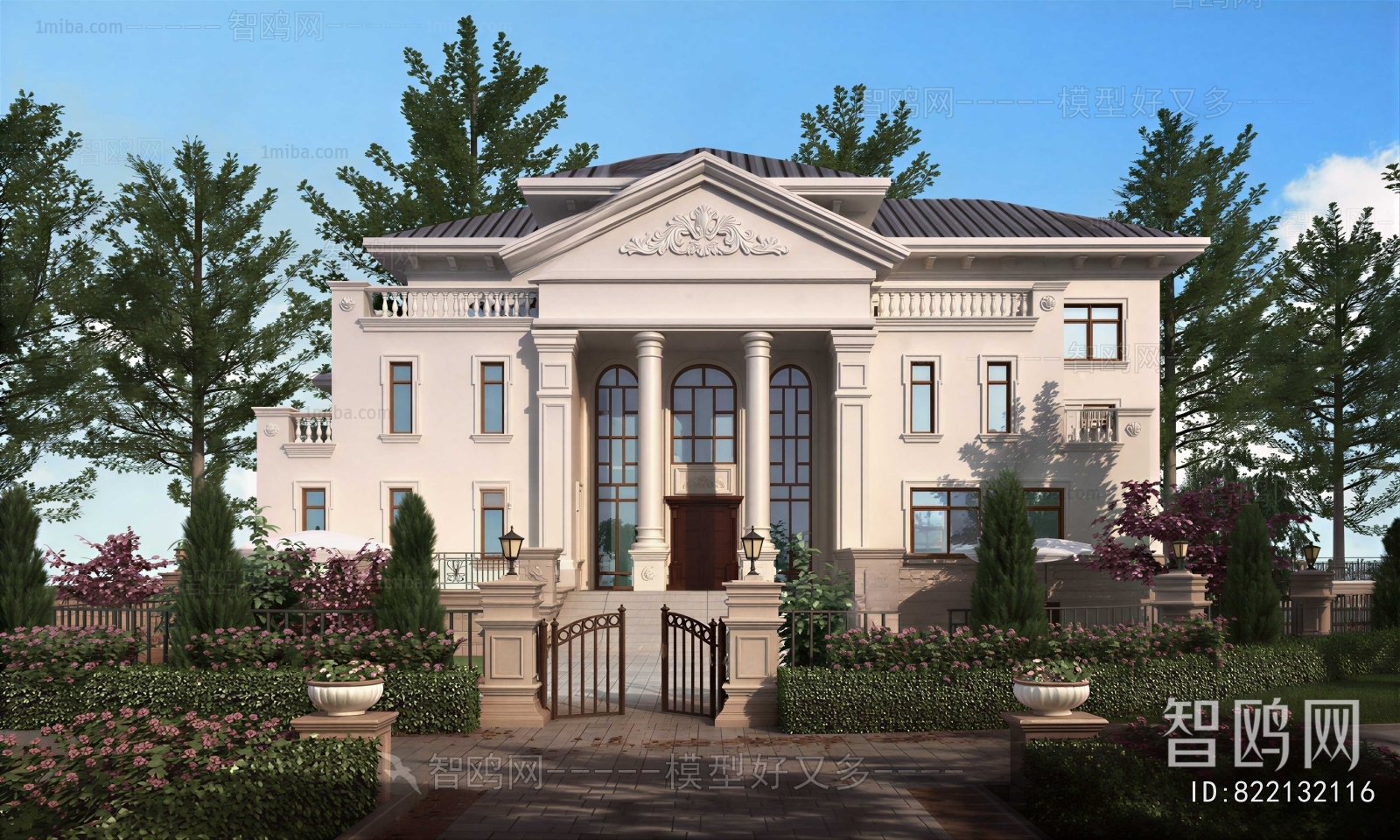 Simple European Style Detached Villa