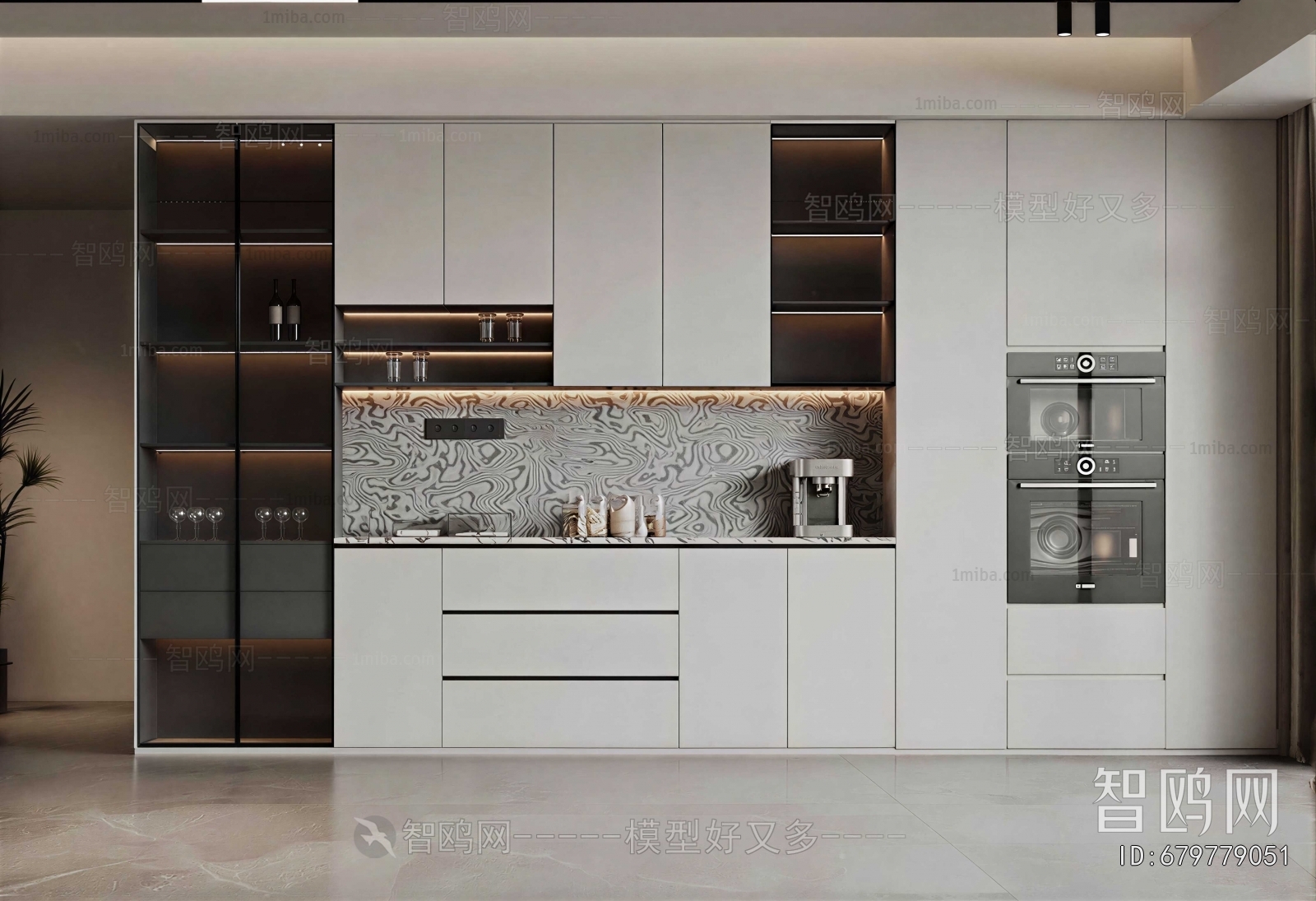Modern Wine Cabinet