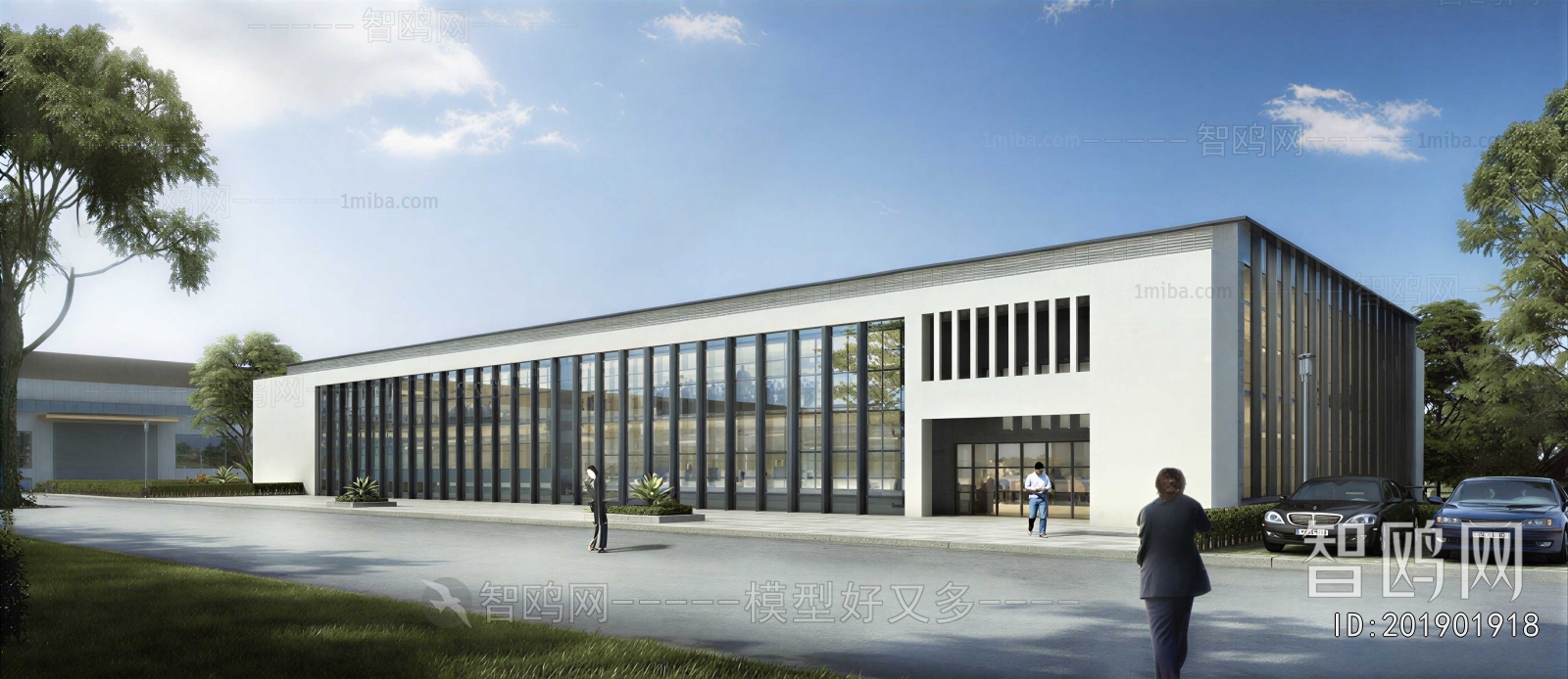 Modern Appearance Of Commercial Building