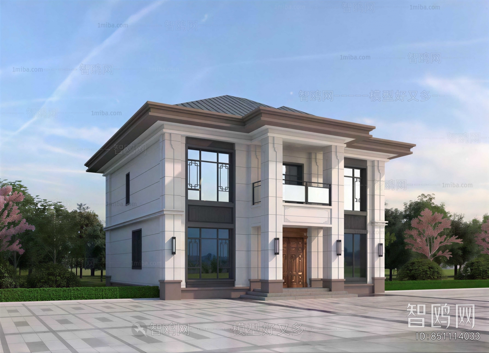 New Chinese Style Detached Villa