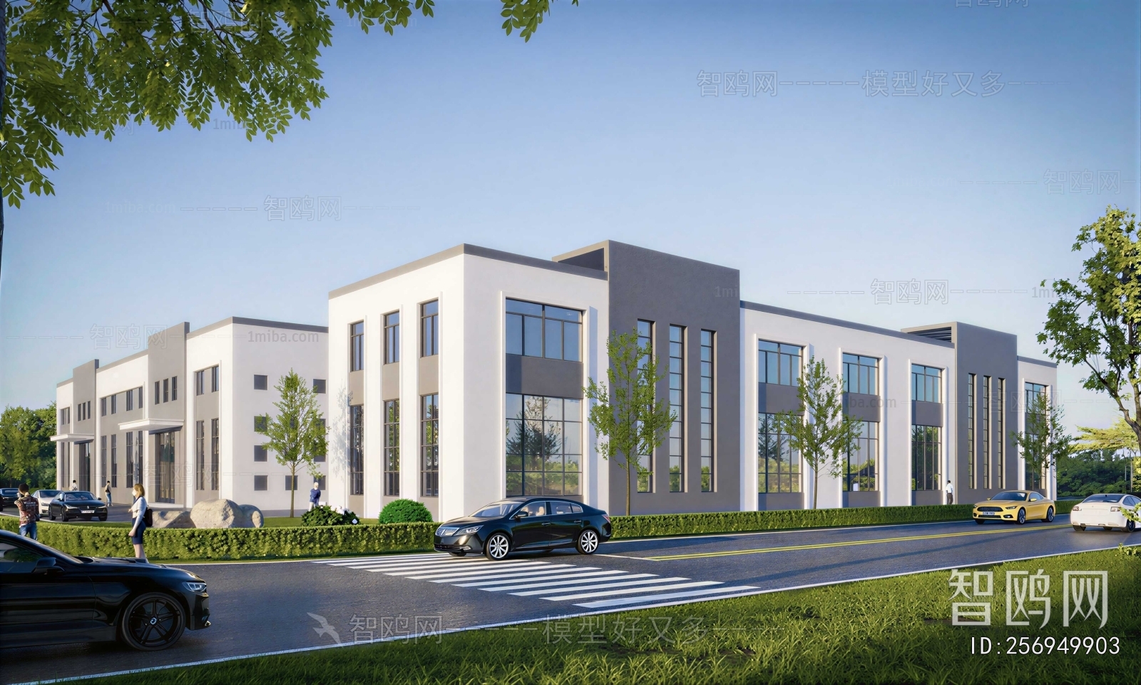 Modern Appearance Of Commercial Building