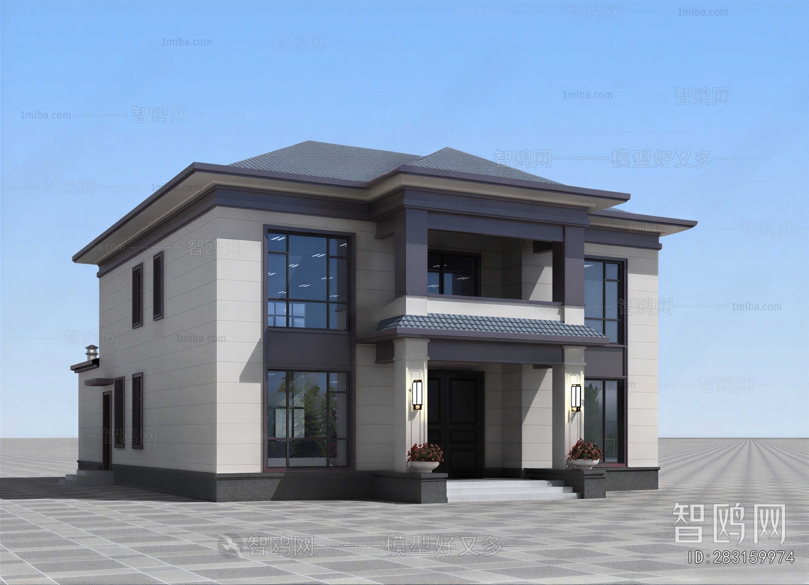 New Chinese Style Detached Villa